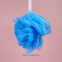 Fleur de douche bleu