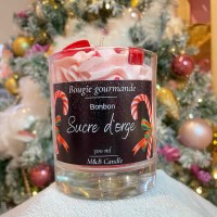 Bougie sucre d'orge 1