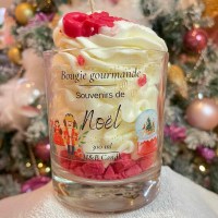 Bougie souvenirs de Noël 1