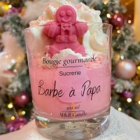 Bougie barbe à papa 1