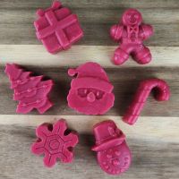 Figurine fondant vin chaud de noël