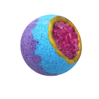 Bombe petit cristaux Rose (3)