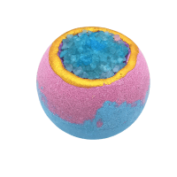 Bombe de bain Océan cristaux bleus