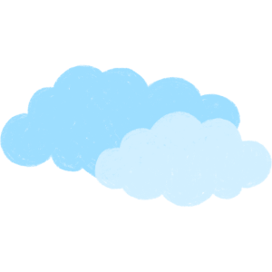 Nuage bleu logo