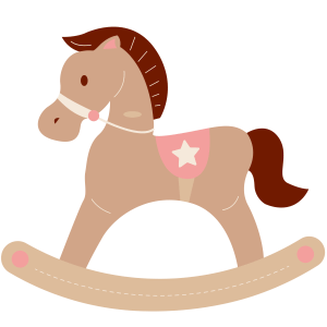 Cheval à bascule logo