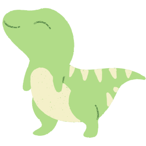 Dinosaure vert logo
