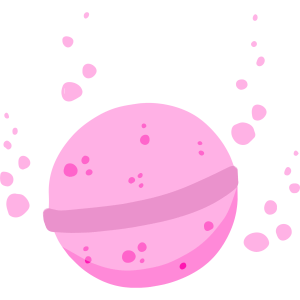 Bombe de bain plongé logo