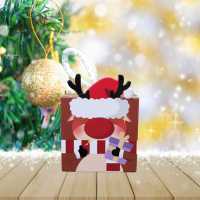 Boîte de Noël en carton