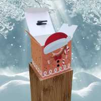 Boîte de Noël en carton