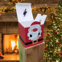 Boîte de Noël en carton
