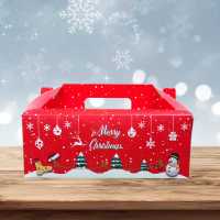 Boîte de Noël 6 cupcakes