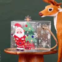 Boîtes de Noël transparentes