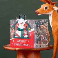 Boîtes de Noël transparentes