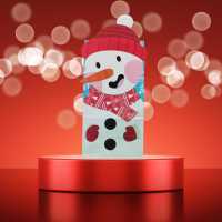 Sac en papier de Noël