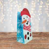 Sac en papier de Noël