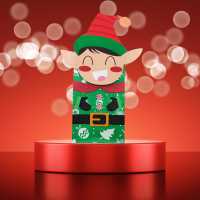 Sac en papier de Noël