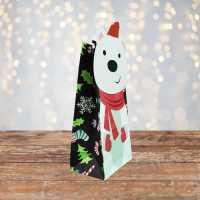 Sac en papier de Noël