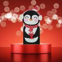 Sac en papier de Noël