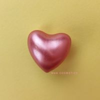 Coeur rose nacré rose