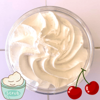 Chantilly de douche et de bain EXFOLIANT CERISE