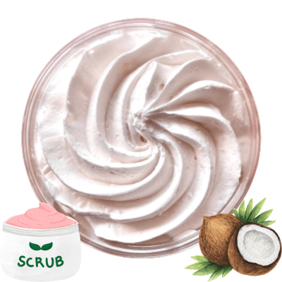 Chantilly de douche et de bain EXFOLIANT COCO