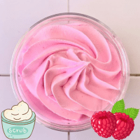 Chantilly de douche et de bain EXFOLIANT FRAMBOISE