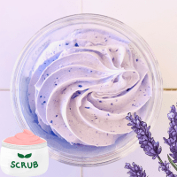 Chantilly de douche et de bain EXFOLIANT LAVANDE