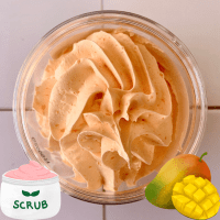 Chantilly de douche et de bain EXFOLIANT MANGUE