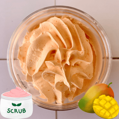 Chantilly de douche et de bain EXFOLIANT MANGUE
