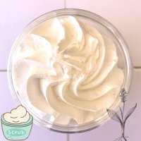 Chantilly de douche et de bain EXFOLIANT MUSC BLANC