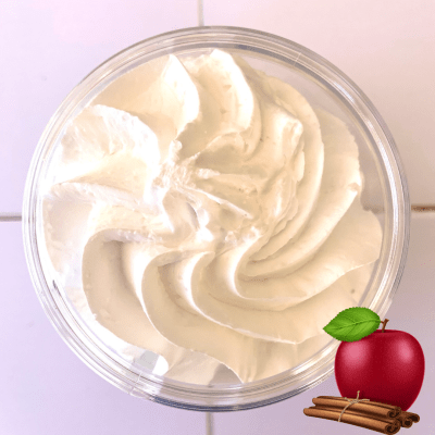 Chantilly de douche et de bain POMME CANNELLE