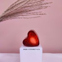 Savon coeur glycérine fraise