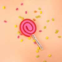 Tranche de savon spirale Fraise et crème