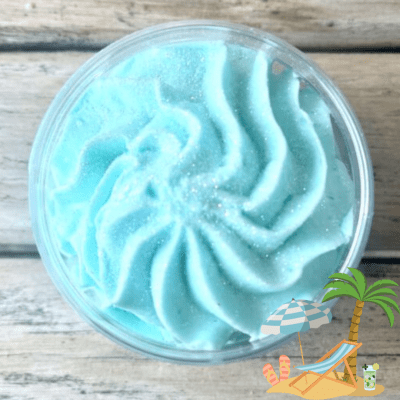 Chantilly de douche et bain BLUE LAGON